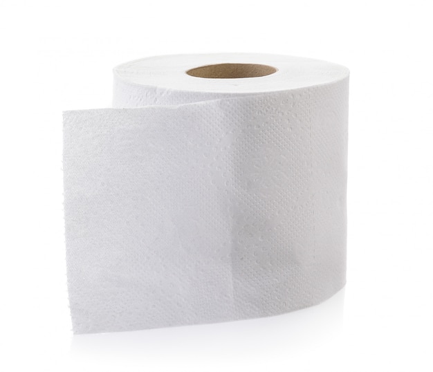 Photo toilet paper isolated