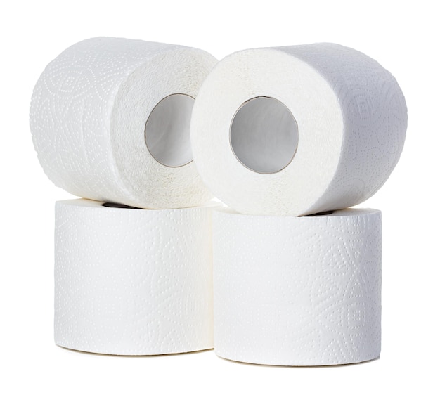 Toilet paper isolated