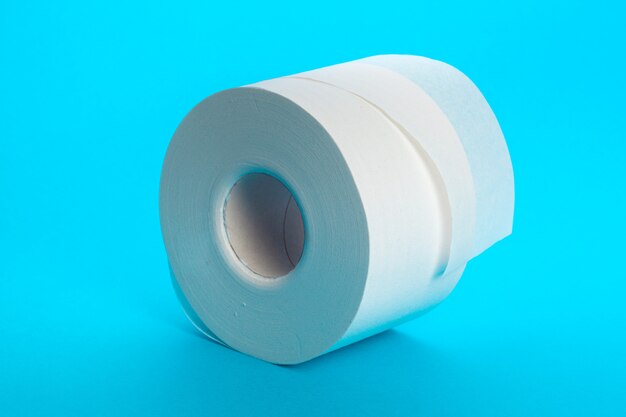 Photo toilet paper unrolling