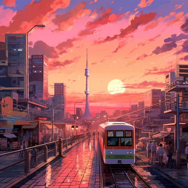 Tokyo city landscapes