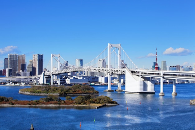 Tokyo city skyline