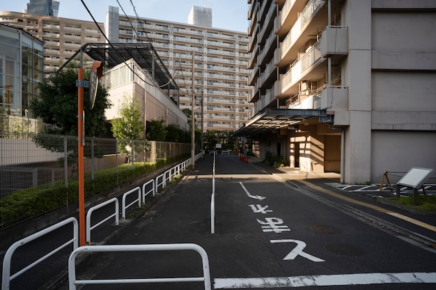 Foto paesaggio urbano di tokyo di giorno