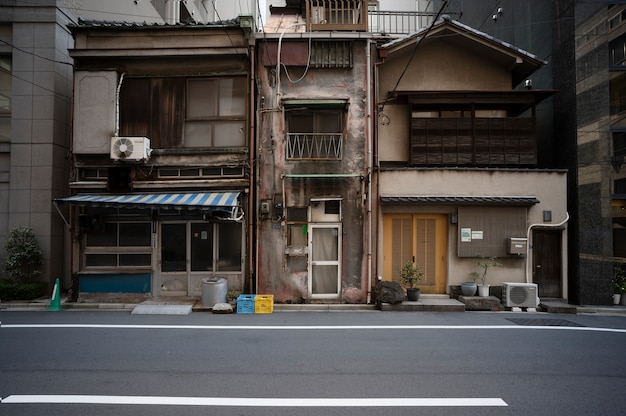 Фото Городской пейзаж токио в дневное время