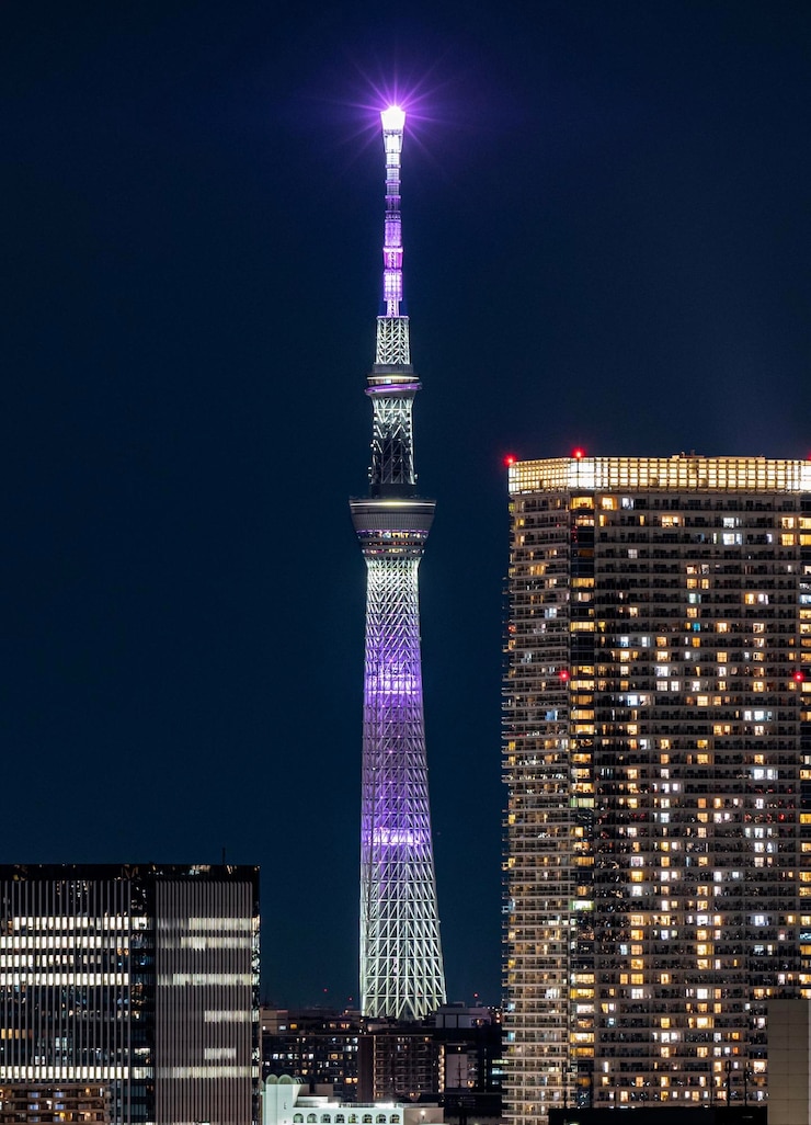 Photo 夜の東京スカイツリー