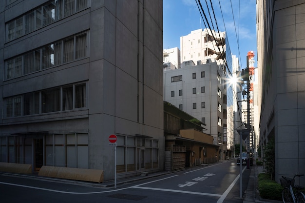 Foto tokyo stadsgezicht overdag