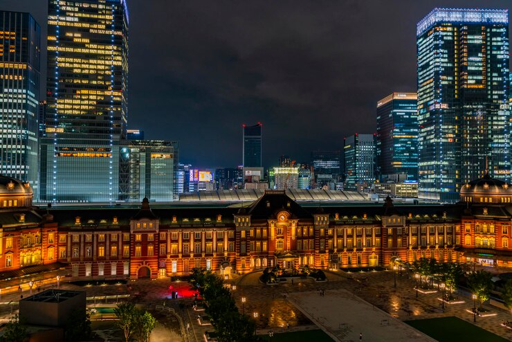 Photo 東京駅の夜景