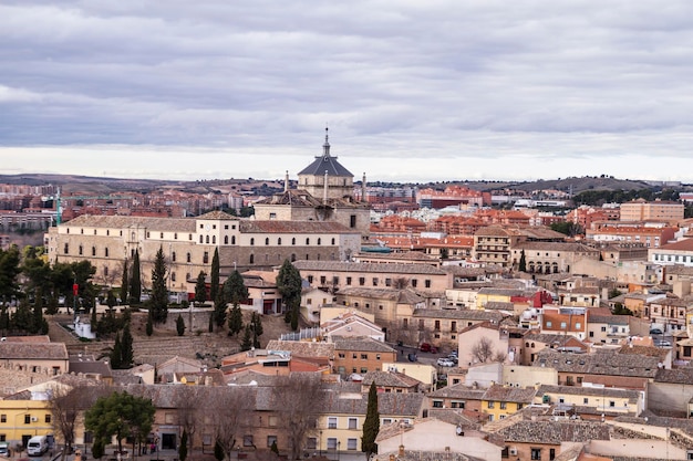 Toledo, imperial city. View from the wall, roof of house