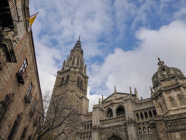 Toledo kathedraal kerk middeleeuwse oude stad (Unesco World Heritage Sites) Spanje.