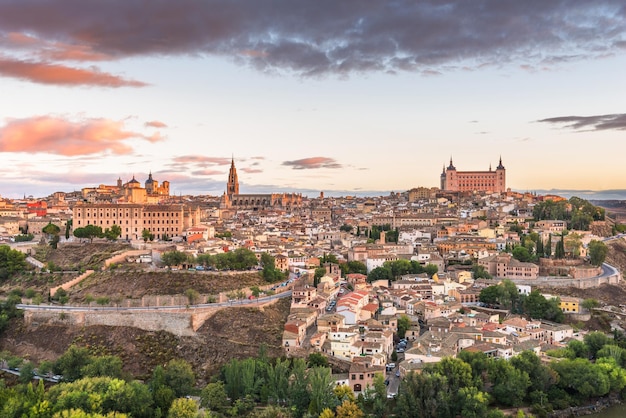 Photo toledo spain old town