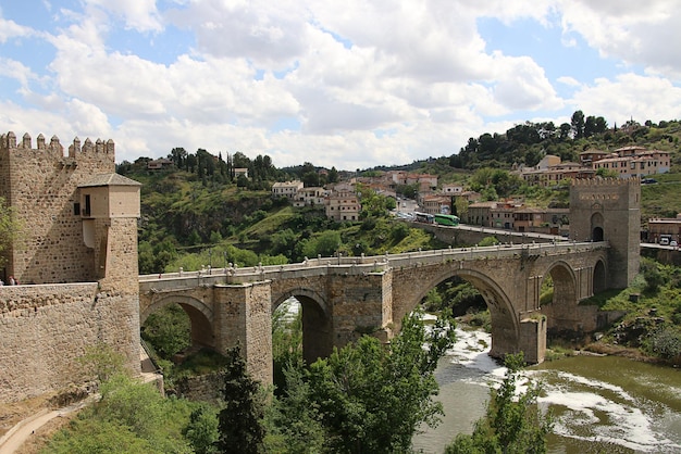 Toledo. Spain. San Martin's Bridge.