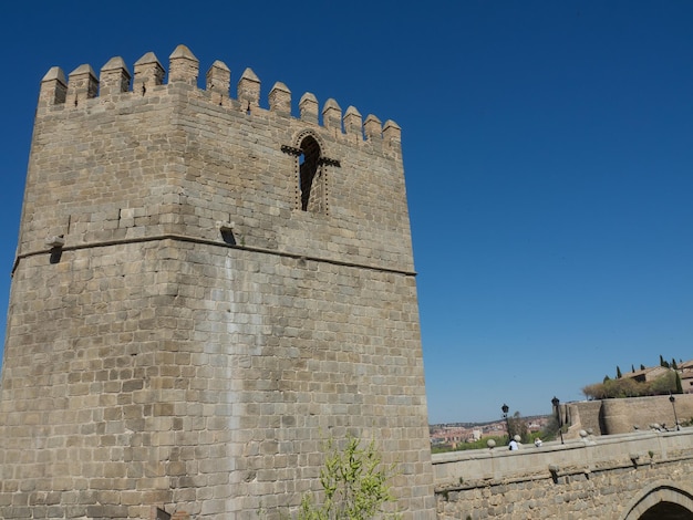 Toledo at the tagus river