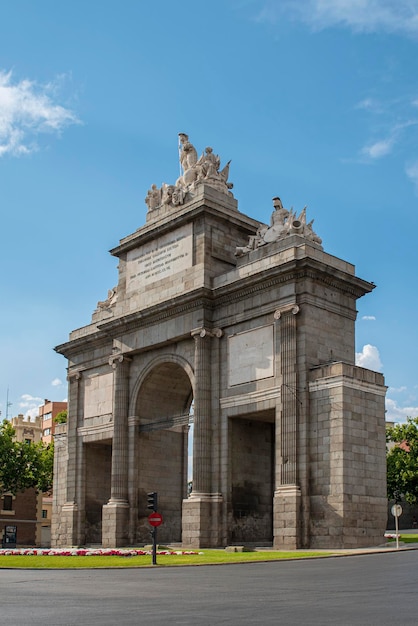 Toledos gate in Madrid Spain