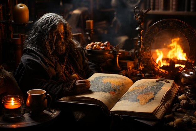 Photo tolkien reading day concept