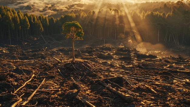 The Toll of Deforestation on Earths Lungs