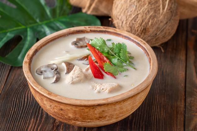 Tom Kha Kai soep