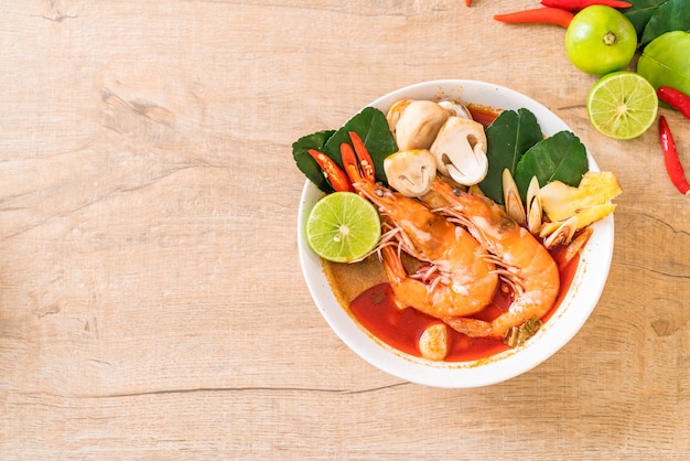 Tom Yum Goong Пряный кислый суп