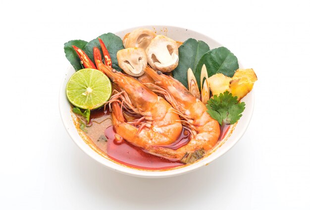 Tom Yum Goong Пряный кислый суп