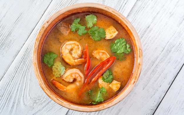 Tom Yum Soep