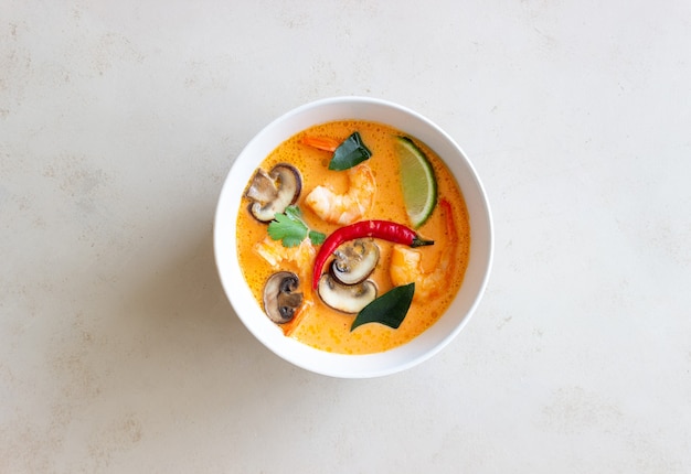 Tom yum soup. thai cuisine. healthy eating. recipes national cuisine