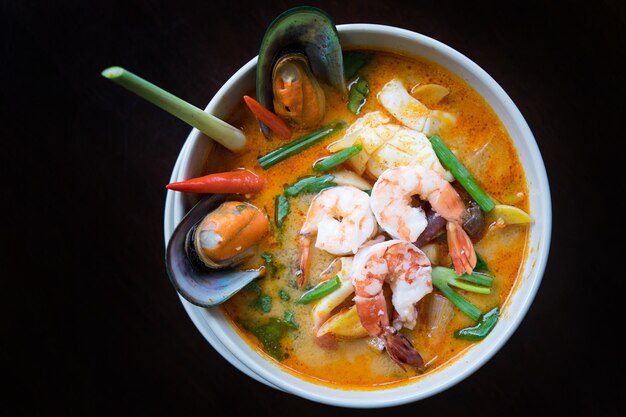 Tom yum soup