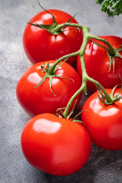 tomaat rijp rood fruit verse snack gezonde maaltijd voedsel snack dieet op tafel kopie ruimte voedsel