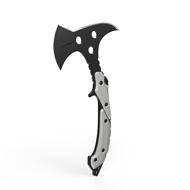 Tomahawk blade 3d modelling