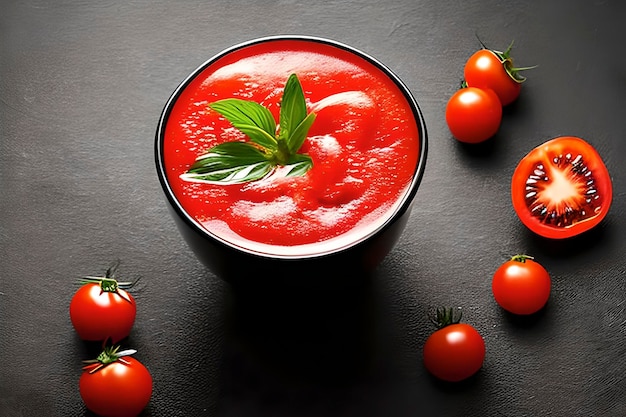Tomaten kunnen in verschillende gerechten worden gebruikt