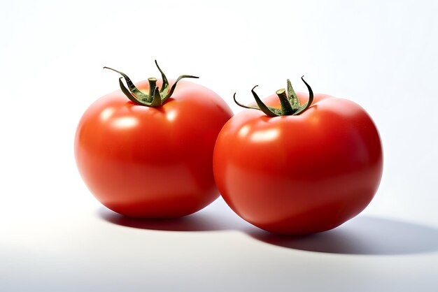 Foto tomaten op de wijnstok