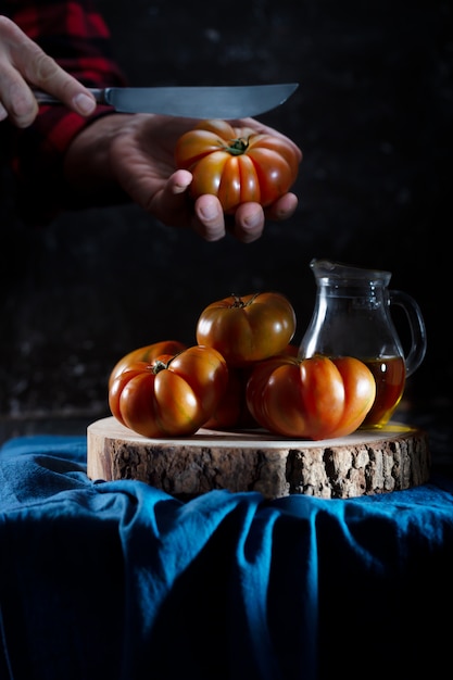 Tomaten stilleven