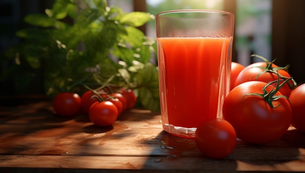 Tomaten verse, sappige versheid natuurlijke tafel vegetarische verfrissing achtergrond rood dieet groen voedsel close-up rijp drankje sap plantaardig ingrediënt gezonde biologische drank vloeistof