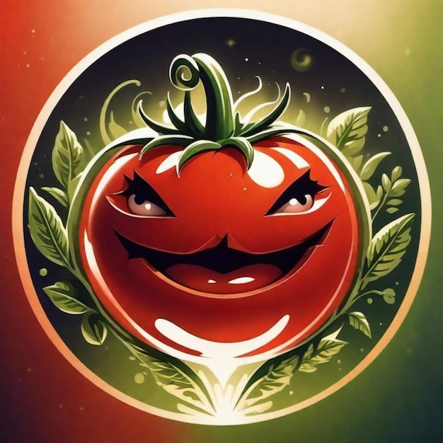 Foto tomatentapijt een uitbarsting van culinaire kleuren
