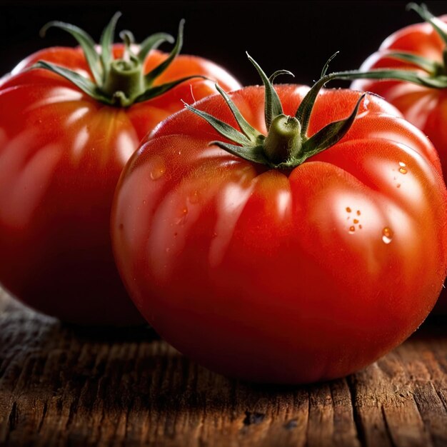 Tomato fresh raw organic vegetable