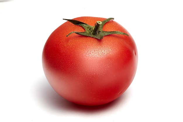 Tomato isolated on white background With clipping path