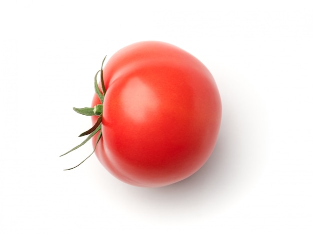 Tomato isolated on white background