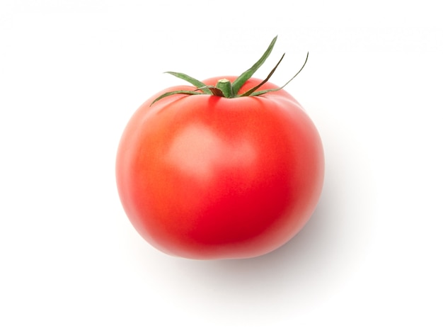 Tomato isolated on white background