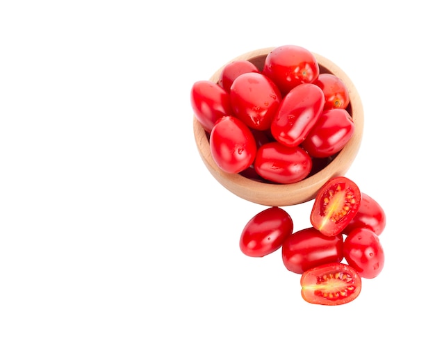 Tomato isolated on white background