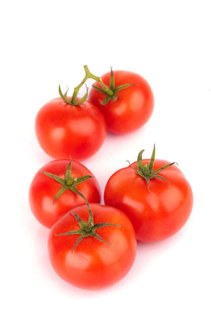 Tomato isolated on white background