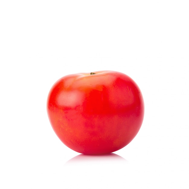 Tomato isolated on white background