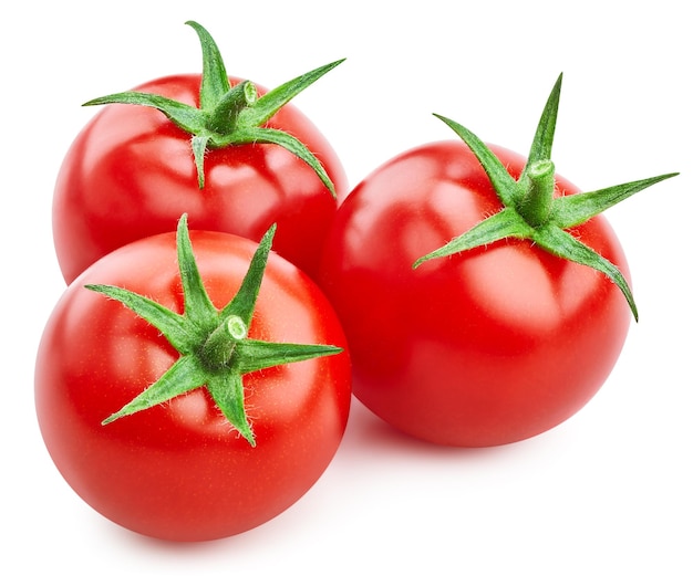 Tomato isolated on white