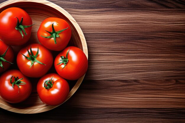 Tomato in kitchen table professional advertising food photography