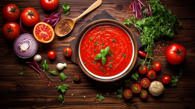 tomato and pepper sauce