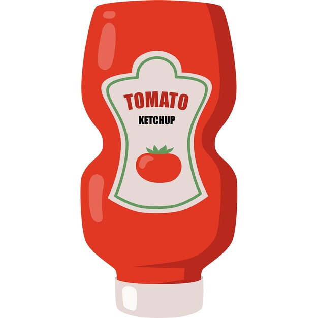 Photo tomato sauce bottle