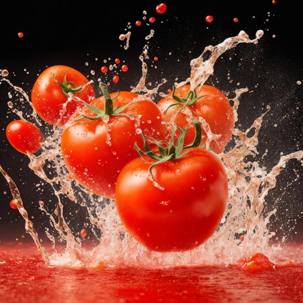 Tomato splash