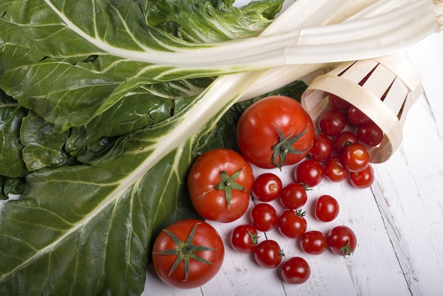 Tomato surround chard