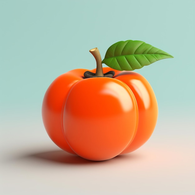 tomato on white background