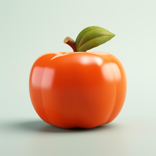 tomato on white background