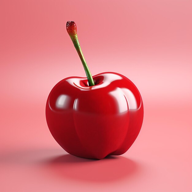 tomato on white background