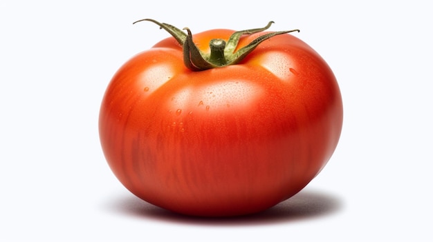 tomato with white background