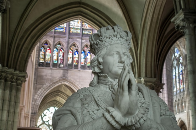 Tomb of King Louis XVI in Basilica of SaintDenis