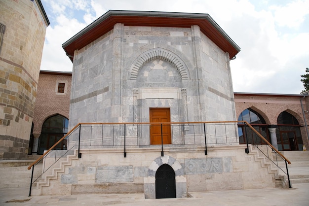 Tombs in Alaaddin Mosque Konya Turkiye